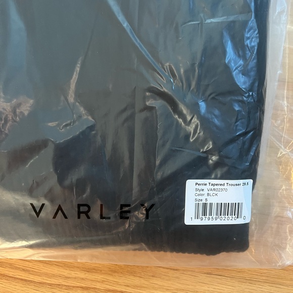 Varley Perrie Tapered Trouser 29.5”- Black, Small- NWT - Picture 7 of 8